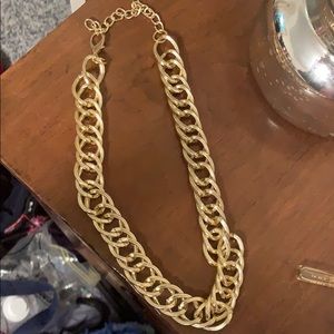Gold chain necklace